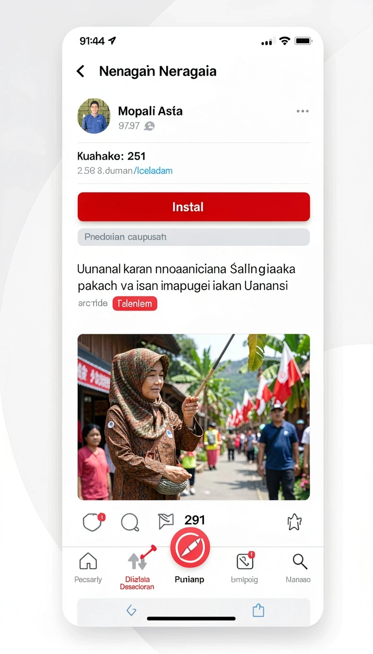 Aplikasi kagandan Terpercaya untuk Android screenshot